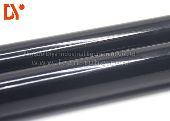 Rust Proof Plastic Coated Steel Tube Round Shape Flexible Structure For Office Table