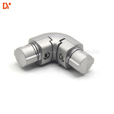 Small Inner Type 90° Aluminium Alloy ADC12 Lean Tube Connector For Pipe System