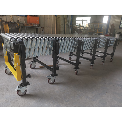 Movable Straight Flexible Gravity Conveyor Systems For Production Line