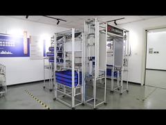 การประกอบตู้ทํางานอุตสาหกรรมโดยท่ออัลลูมิเนียม lean