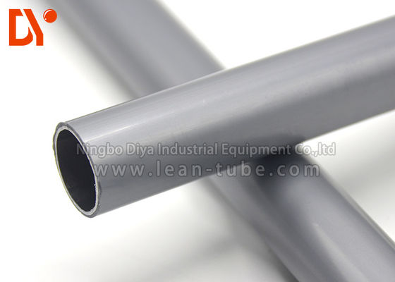 Anti Static ESD Lean Tube Gray Color Large Loading Capacity Easy Installation