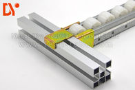 Sheet Metal Silding Plastic Roller Track Customized Size For Industrial Storage