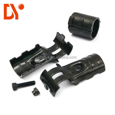 HJ-10 Factory Specialized Customize Pipe Fitting Lean Tube Connector Metal Single Metal Joint for Pipe Rack