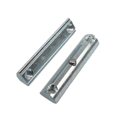 Wholesale M6 Long T Slot Nut Roll-in Spring Loaded Ball Elastic Nuts for 4040 Series Aluminum Profile