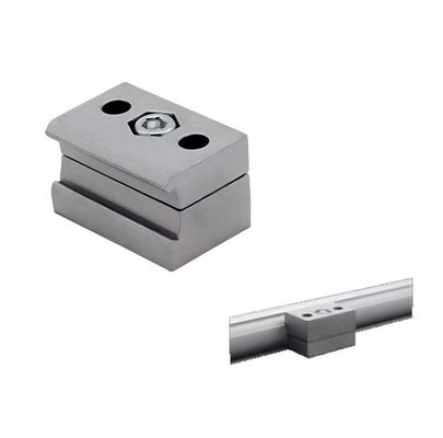 DYJ28-A13 Aluminum Lean Pipe Joint Double Hole Function Accessories Manufacturers Direct Sales Range Complete