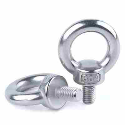DYE28-23 Lifting Eye Nuts Screw Ring Eye Bolt Ring Hooking Nut Screws 304 Stainless Steel
