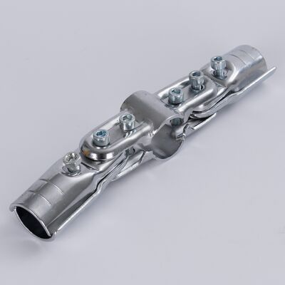 HJ-12 Galvanized Adjustable Angle Metal Pipe Joint in for PE Coated Pipe Rack System of 28OD Pipe