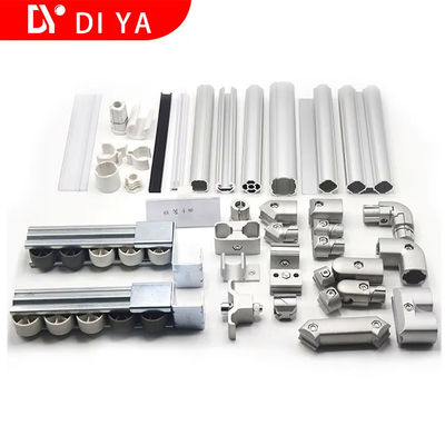 Sandblasting Aluminum Pipe T Connector Anti Corrosion ADC12 DYJ28-A17