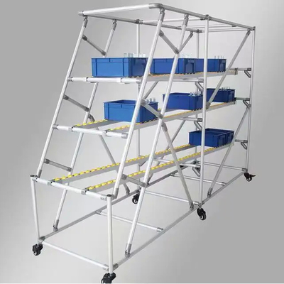 Roller Track Pipe Rack System and Pipe Rack Storage