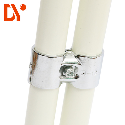 ค ณภาพส ง Chrome Plated Lean Pipe Joint Connertor สําหร บ Tube Lean กว้าง 28 มม