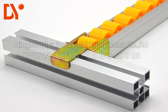 White / Yellow Metal Roller Track Recycling Anti Corrosion Long Service Life