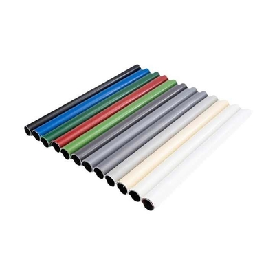 กว้าง 28 มม PE สี ผิวเคลือบ Kaizen สแตนเลสท่อผอมสําหรับ โต๊ะทํางานการประกอบยืดหยุ่น