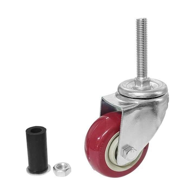 5 Inch Expansion Insert Casters Without Brake Insertion Caster Industry Caster Wheels Pvc Pu Rubber Tpr ESD Caster Wheel