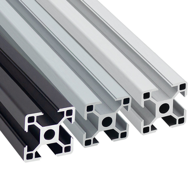 30*30 โรงงาน Custom อลูมิเนียม Extrusion Profile Frame T8-Slot Custom อลูมิเนียมอุตสาหกรรมโปรไฟล์