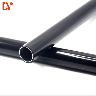 ท่ออุตสาหกรรม ESD Black Lean Pipe ป้องกันไฟฟ้าสถิตย์ เส้นผ่านศูนย์กลาง 28มม